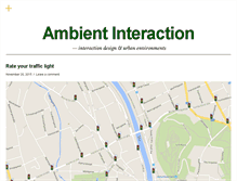 Tablet Screenshot of ambientinteraction.com